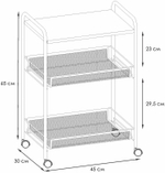 ЭТАЖЕРКА ЛАДЬЯ 33 КС STORAGE RACK Э559