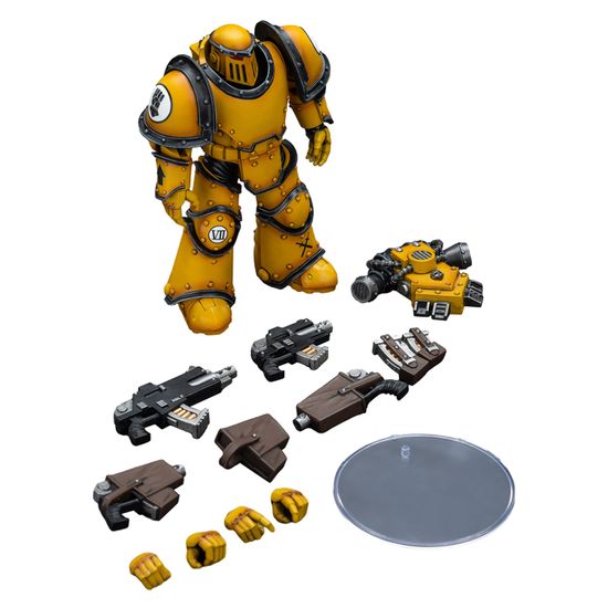 Фигурка Warhammer 40K Imperial Fists Legion MkIII Tactical Squad Legionary with Bolter 1:18 (10131010/220524/3126485/2, Китай)