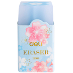Ластик DELI "Cherry Blossom", прямоугольный, ассорти (38х20х20 мм)
