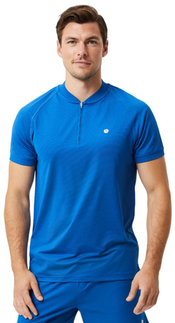 Теннисное поло Bjorn Borg Ace Performance Zip Polo - classic blue