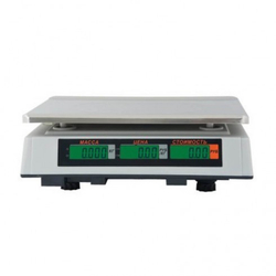 Торговые настольные весы M-ER 327 AC-15.2 Ceed LCD Белые