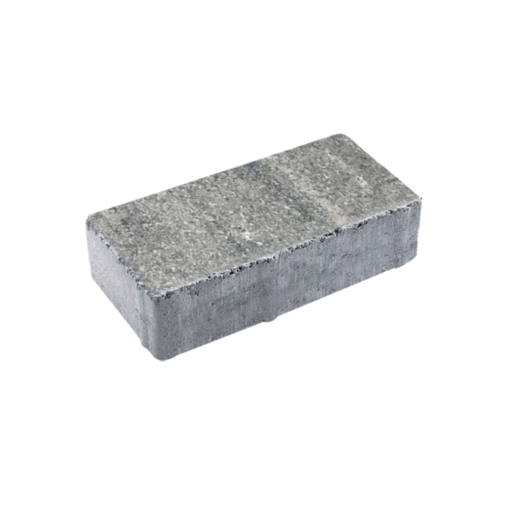 Тротуарная плитка ПРЯМОУГОЛЬНИК 200x100 мм - Искусственный камень Шунгит