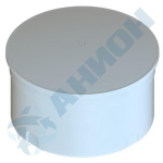 Бак цилиндрический вертикальный 2000 л с дыхательным клапаном Анион 2000 л. вертикальный (1830x1830x1090см;белый) - арт.559495