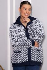 Свитер на молнии Сканди НЬЮ (синий) Б14402-20М LT Collection