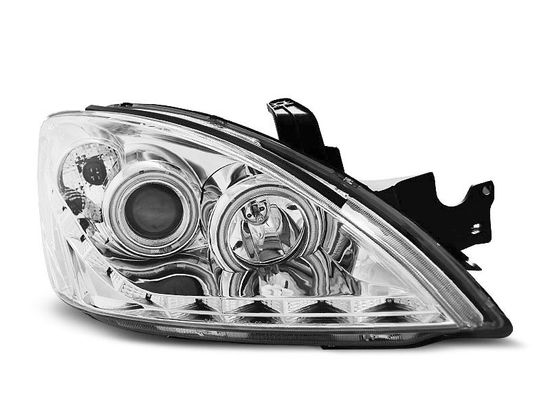 Передние фары Mitsubishi Lancer 9 daylight chrome