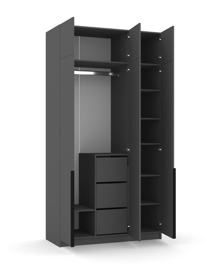 Шкаф ПАРМА-9 с зеркалом правый