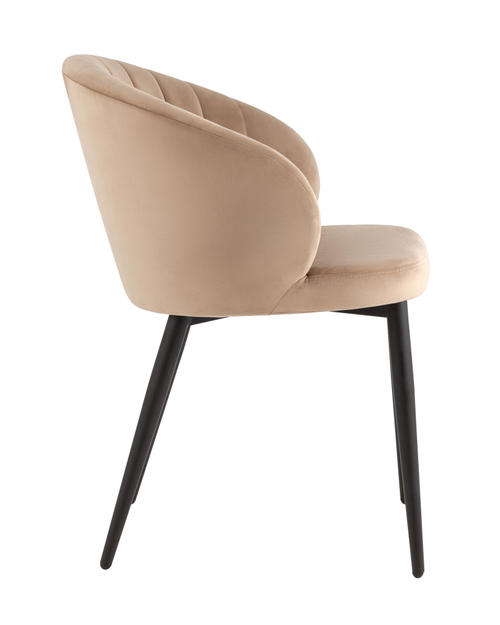 Стул Lastura велюр капучино