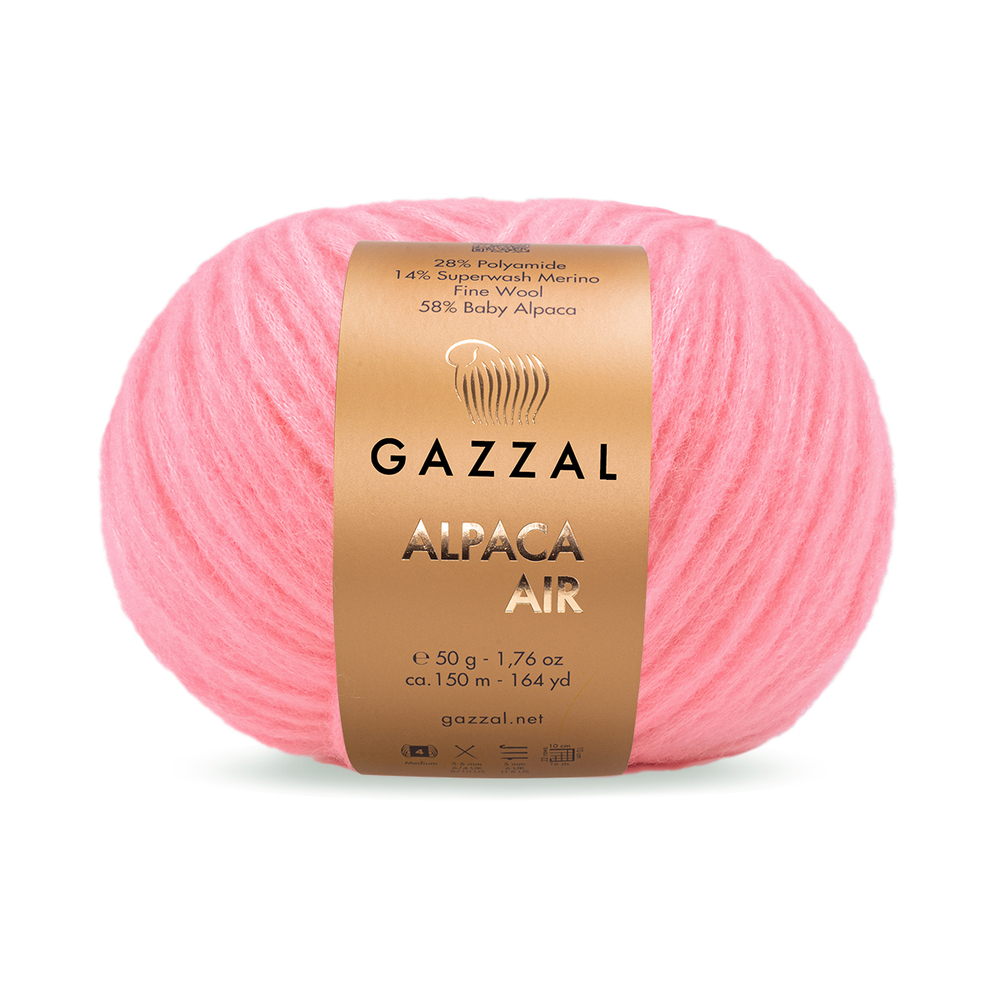 Пряжа для вязания Alpaca Air (85) 58% Baby Alpaca, 14% Superwash Merino Wool, 28% PA (50 гр. 150 м.)