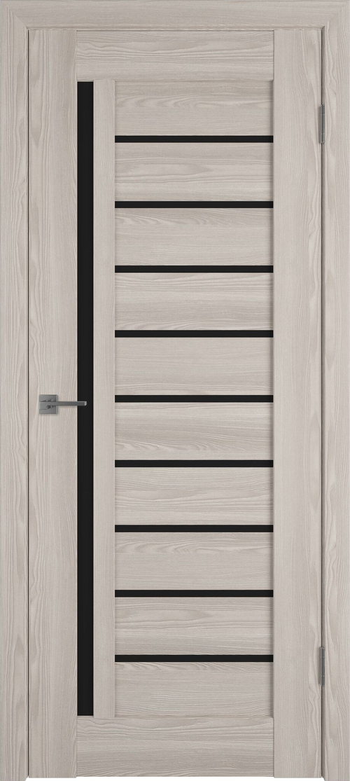 Дверь Line 11 / Cappuccino P / Black Gloss / Владимирские двери