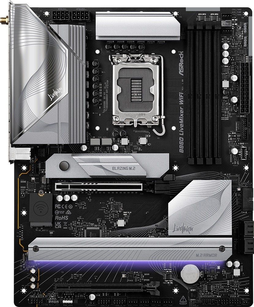 Материнская плата ASRock B860 LIVEMIXER WIFI