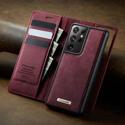 Чехол-кошелек CaseMe 2 in 1 MagSafe Samsung Galaxy S21 Ultra