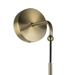 690511 Бра RAMO 1х40W E27 БРОНЗА/ПРОЗРАЧНЫЙ