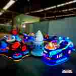 Электрическая Аттракцион карусель «Космический патруль», 4,5×4,5×1,5 м