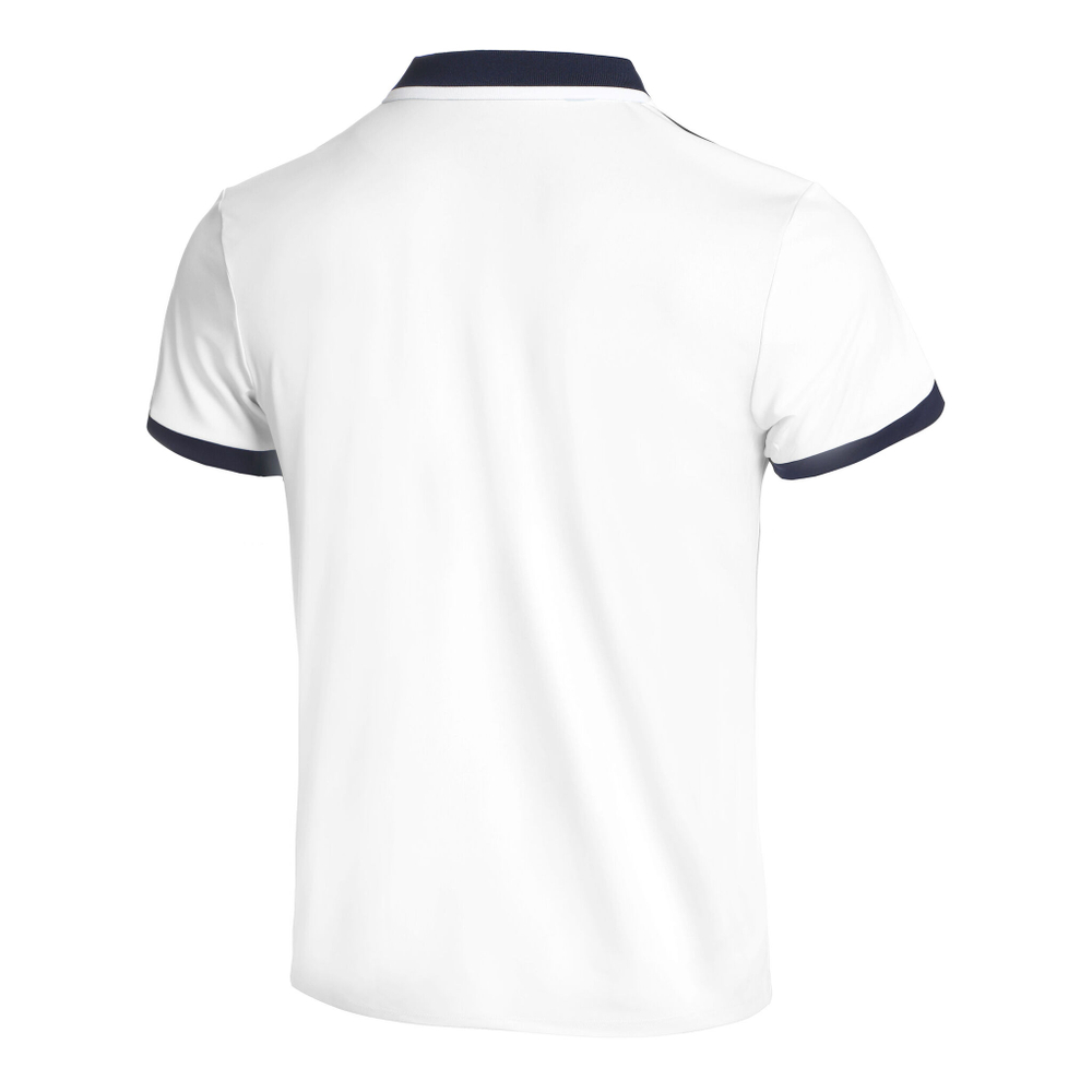 Мужское теннисное поло ASICS Court Polo Men - White, Dark Blue