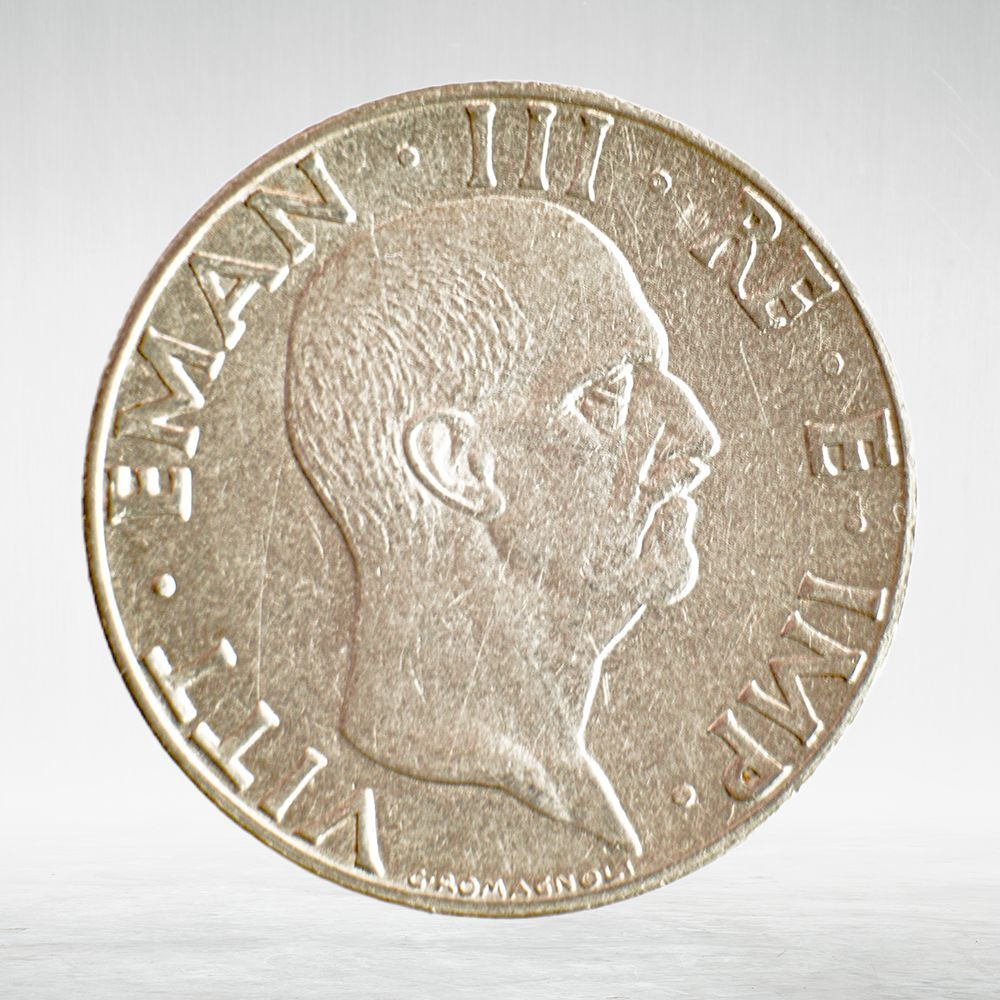 Italy 50 Centesimi 1941 R "Victor Emmanuel III - Eagle and Fasces", XF