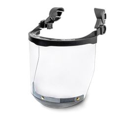 Щиток защитный лицевой РОСОМЗ КБТ ВИЗИОН TITAN с подбородником с креплением на каску, арт. 04391-2