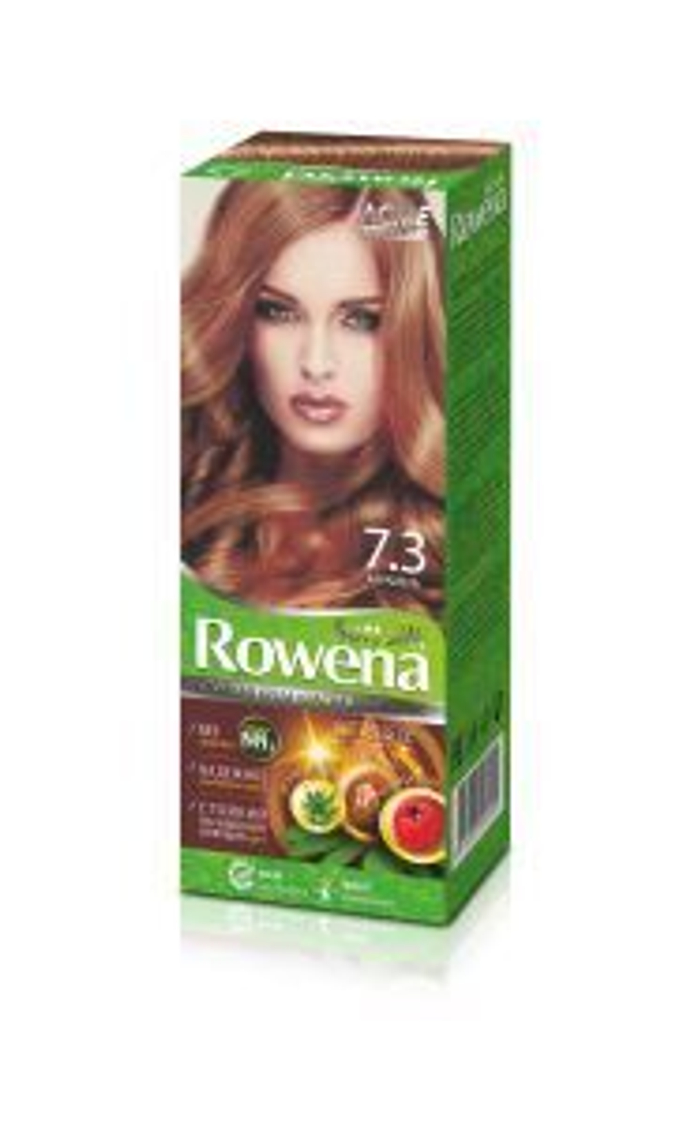 Acme-Color «ROWENA SOFT SILK» Стойкая Крем-Краска для волос, тон 7.3 без аммиака (Карамель) 115 мл