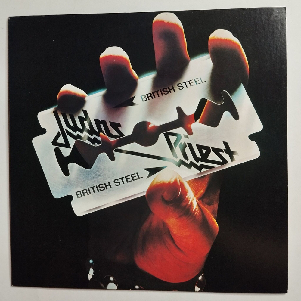Винтажная виниловая пластинка LP Judas Priest British Steel (Japan 1980) (No Obi)