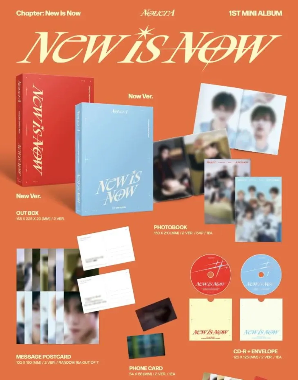 Альбом NOUERA - CHAPTER : NEW IS NOW