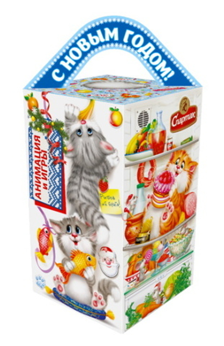 Новогодний подарок "Угощение от Спартака" 700г. Спартак