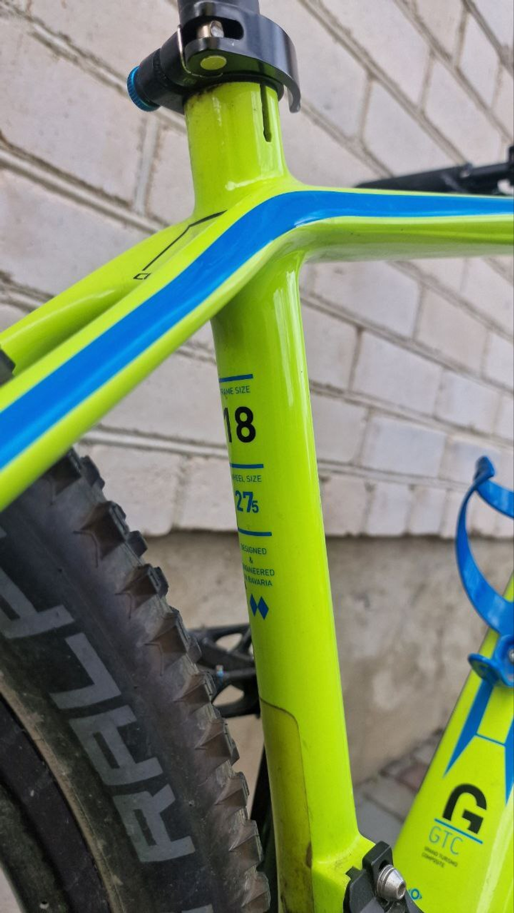 Велосипед горный БУ Cube Reaction GTC SL по выгодной цене.