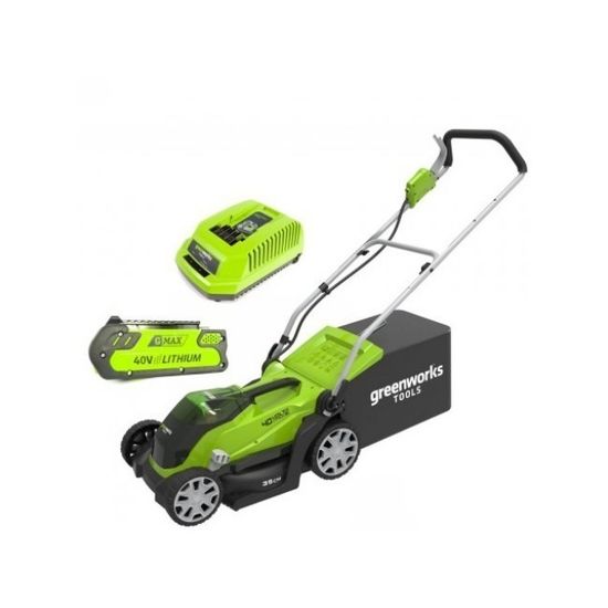 Газонокосилка аккумуляторная "GREENWORKS" G40LM35K2 2501907UB