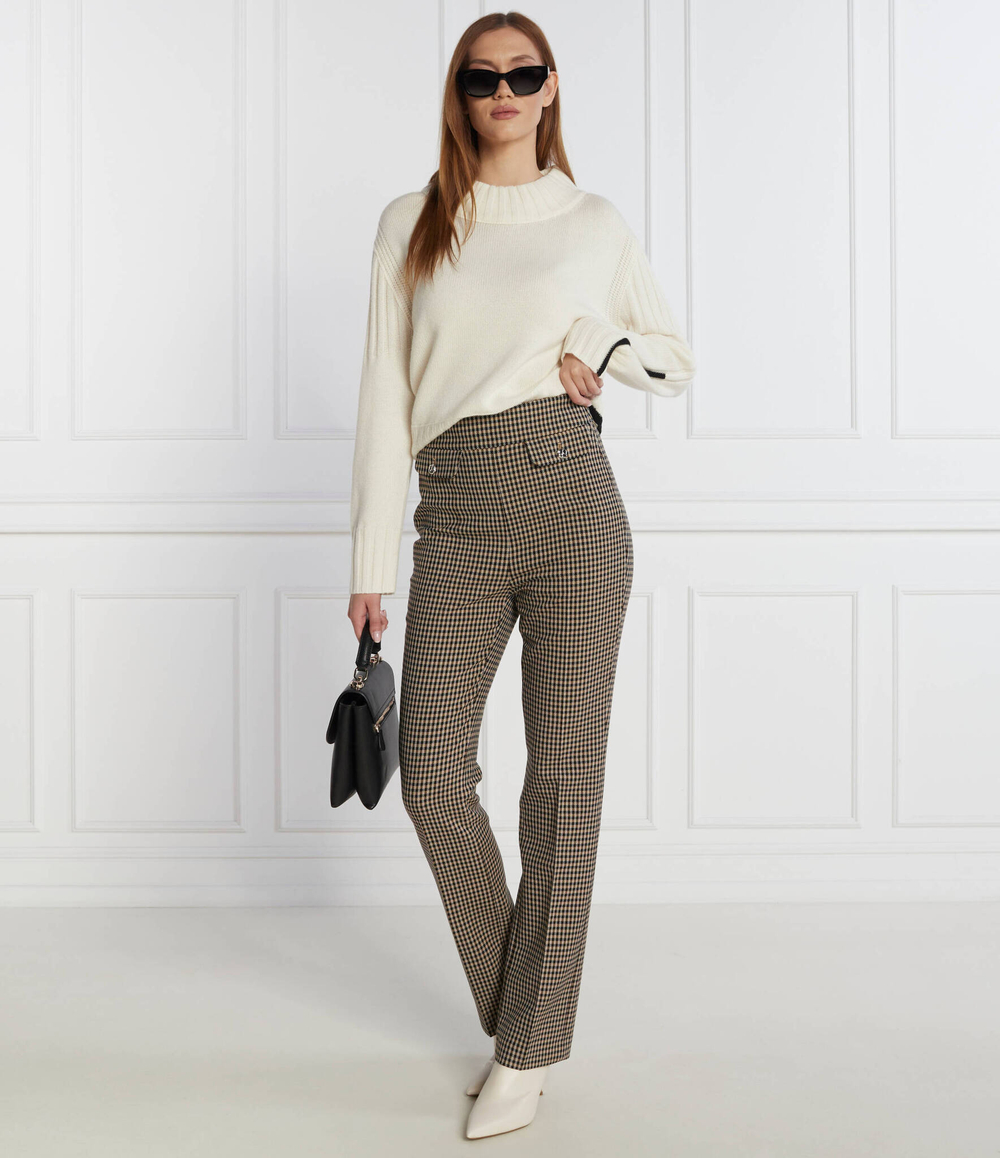 Хлопковый свитер Marc Cain - белый(VS 41.25 M63)