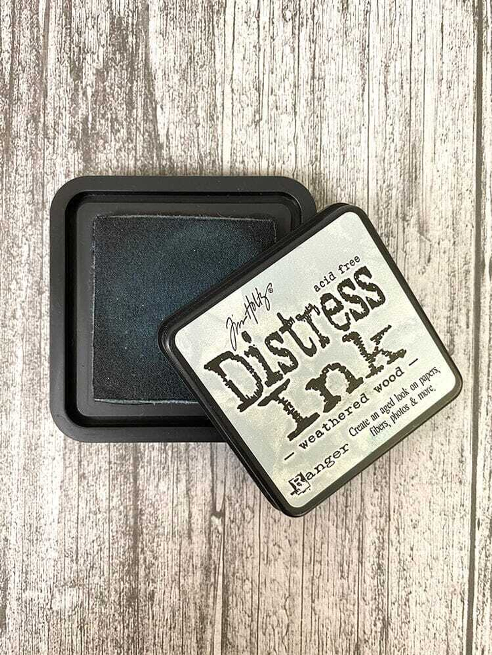 Distress Ink Pad. Weathered Wood