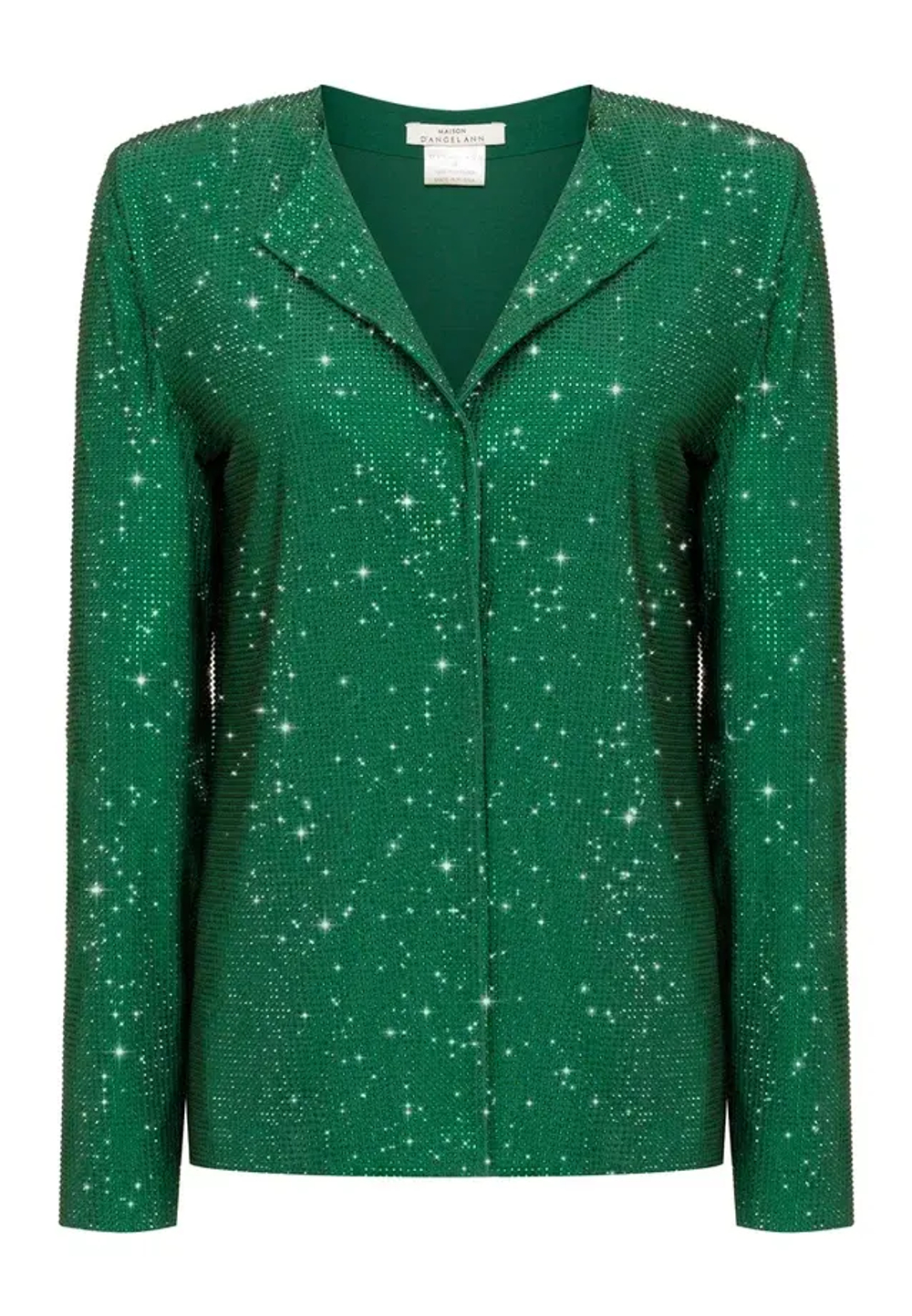 Костюм брючный кристальный изумруд