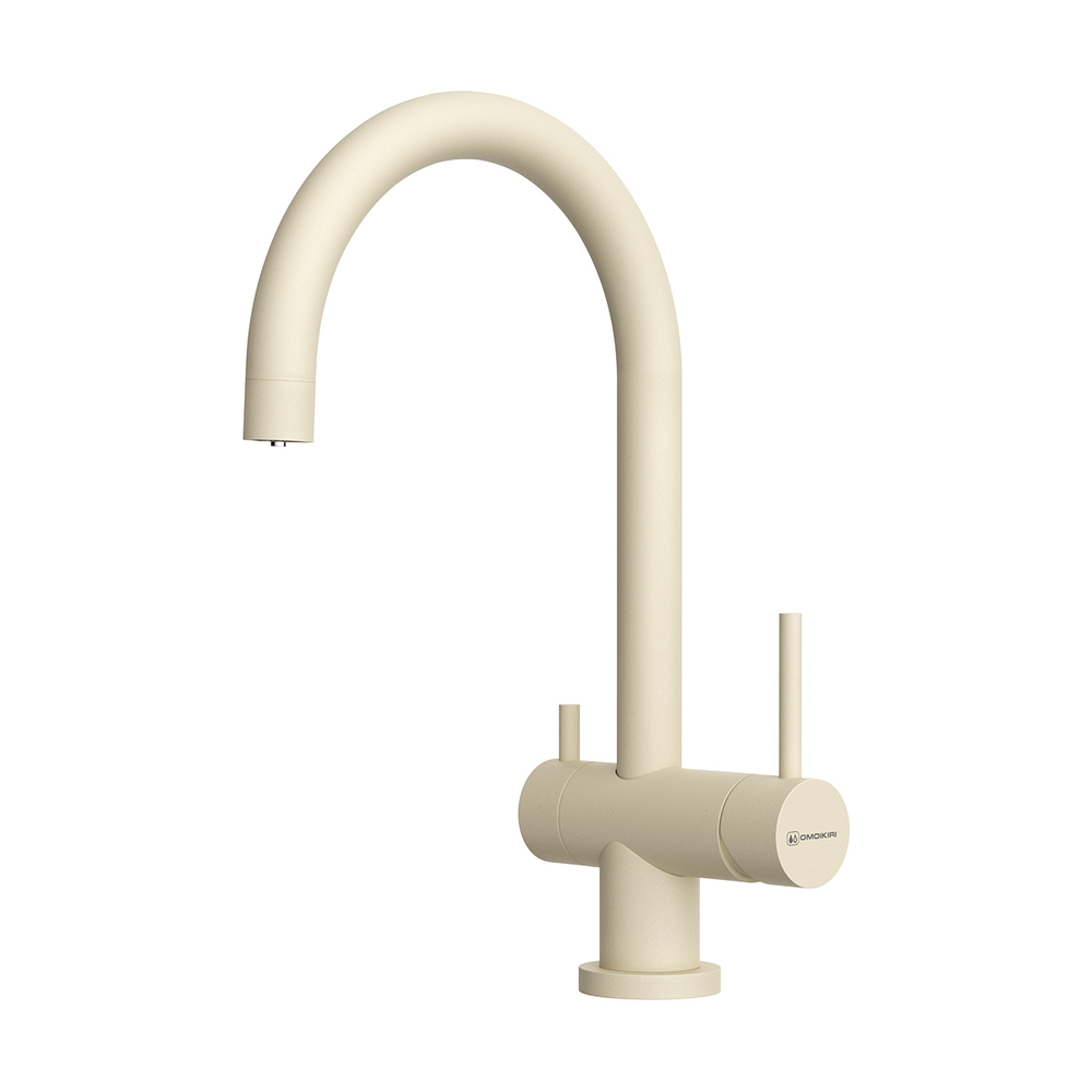 Смеситель Yamada-P-BE латунь/ваниль