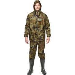 Костюм непромокаемый Hunter-КБР полиэфир с ПВХ покрытием хаки