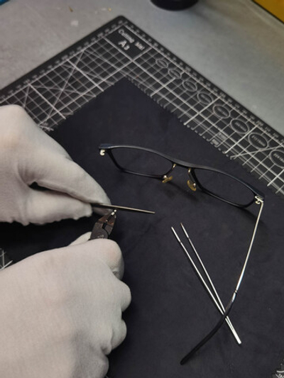 Ручное изготовление детали оправы