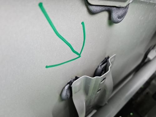 Дверь передняя левая Changan Uni-K (2020-н.в.)