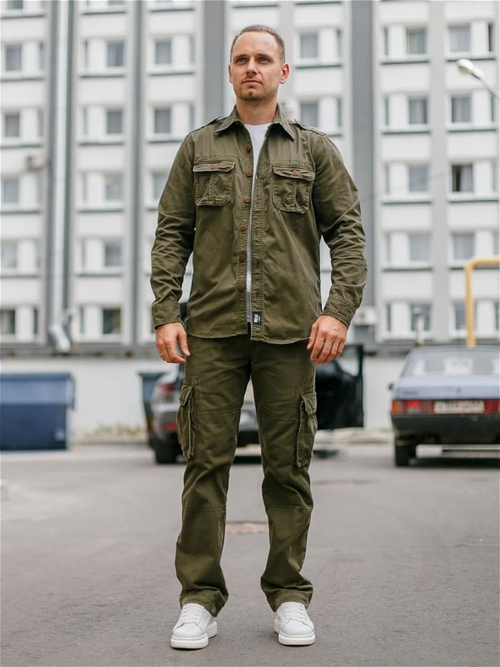 Рубашка - ветровка полевая M65 Freedom (олива)
