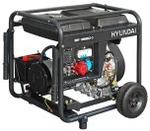 Электростанция дизельная с воздушным охлаждением HYUNDAI DHY 10000LE-3 открытая