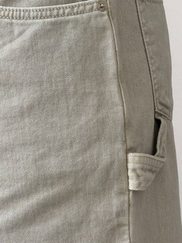 Серые бермуды из денима