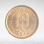 Portugal, 5 Escudos, 1990, VF