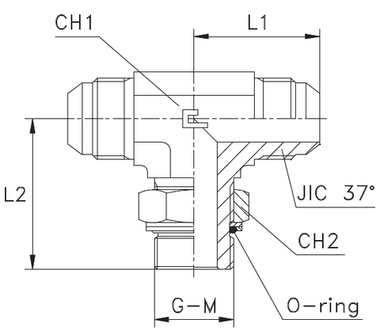 Штуцер FRTA JIC 1.7/8 G1.1/4 CAST