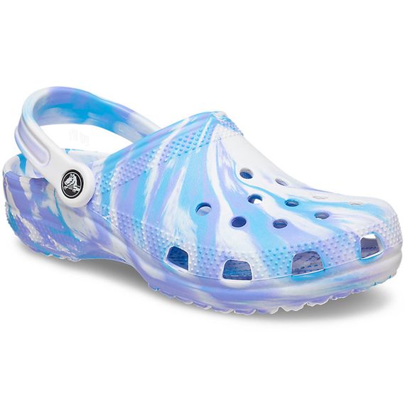 Crocs Classic Clog 'White Oxygen Blue'