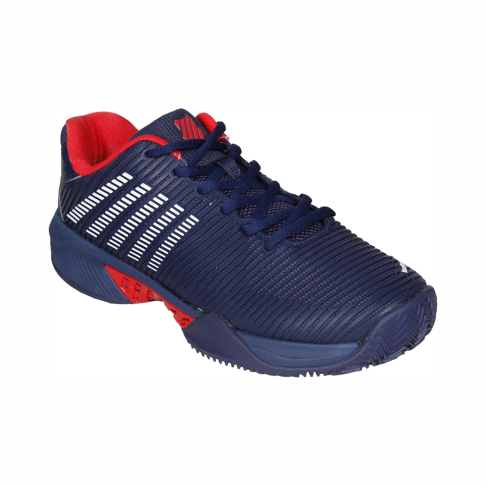 Мужские теннисные кроссовки K-Swiss Hypercourt Express 2 Clay Court Shoe Men - Dark Blue, Red