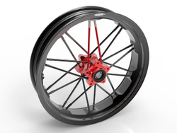 D-S-VQ5-BSB R3,50x17 5-HOLES FRONT TITANIUM SPORT WHEEL