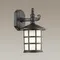 4042/1W NATURE ODL18 747 черный Уличный настенный светильник IP44 E27 60W 220V HOUSE