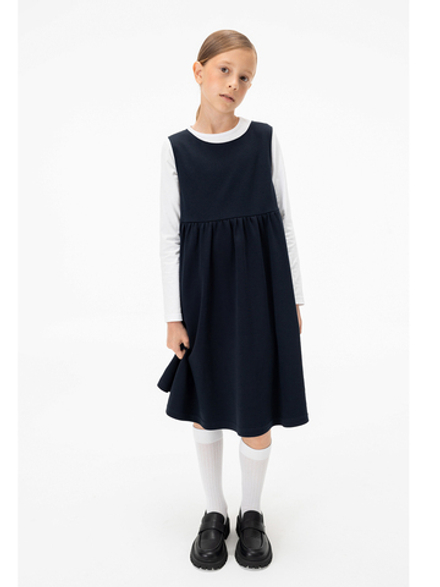 Сарафан свободного кроя Mjölk School Blue