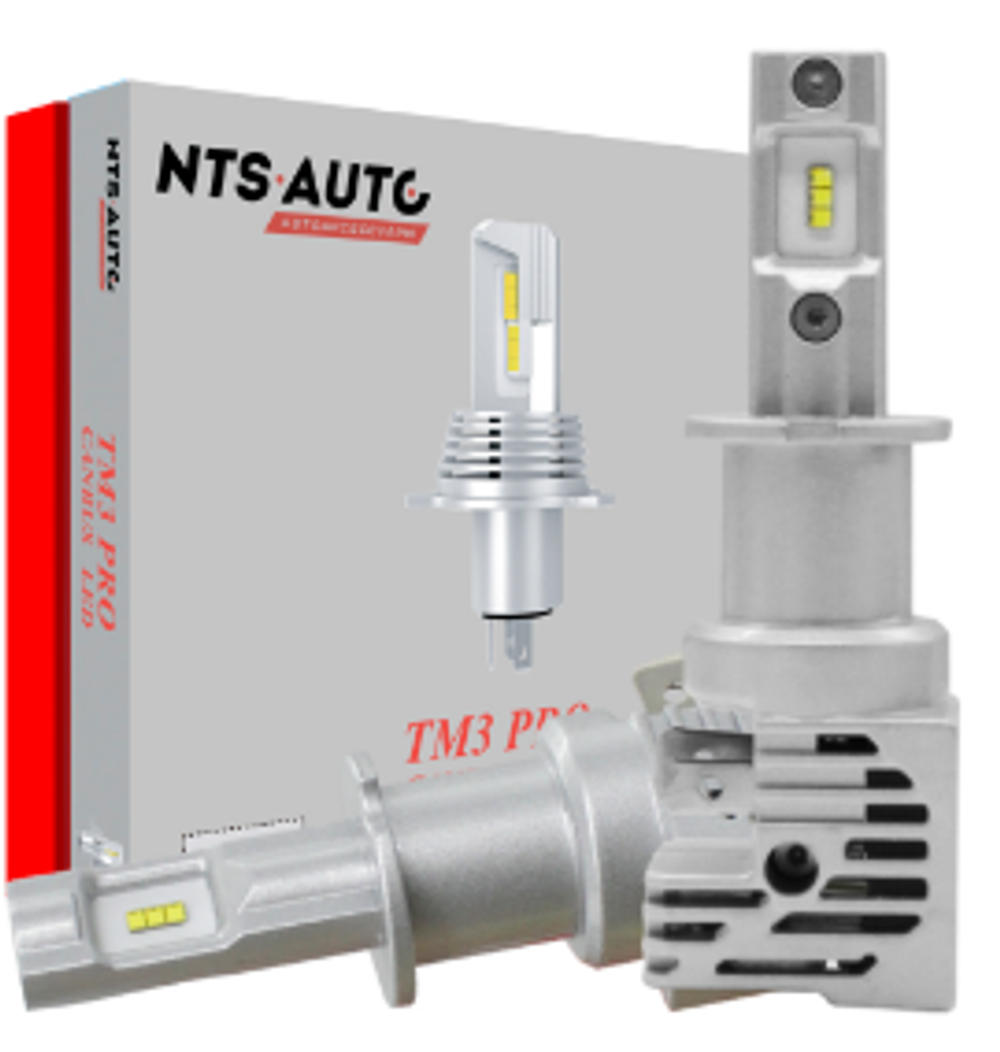 Автолампа LED Н11\8 к-т NTS (радиатор+вентилятор)без блока TM3 PRO 24W 6000K 2800Lm  (TM3-H11)