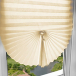 Шторы-плиссе 120*180см, цвет бежевый, BZ-L003BG