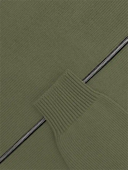 Толстовка на замке из хлопка