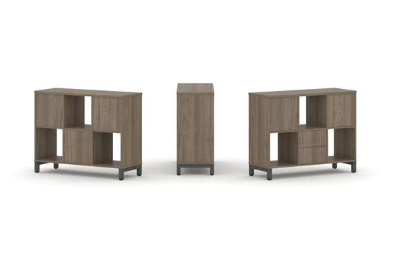 Style Project Набор стеллажа 1 сторон., 2 яр. SN.NS-231  1121*400*881