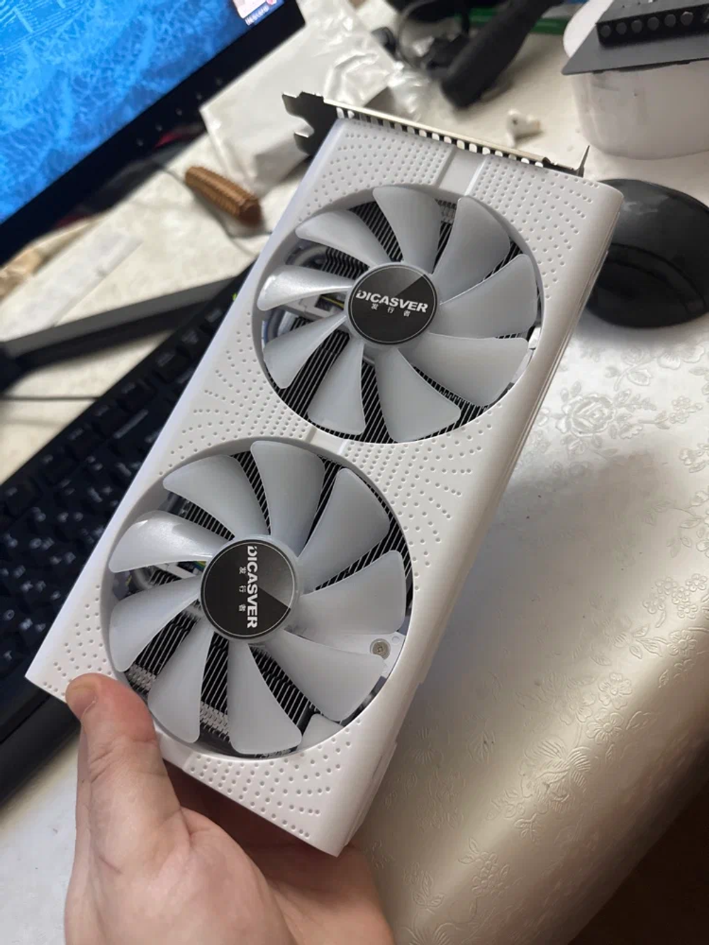 Видеокарта Radeon RX 580 DICASVER RGB 8 ГБ (AMD RADEON RX580 8GB), LHR