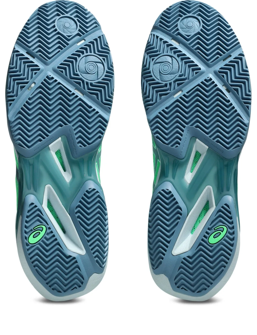 Мужские кросовки для Padel Asics Sonicsmash FF - vital green/misty pine