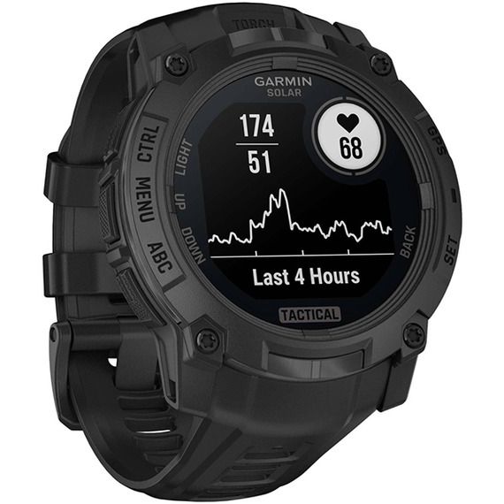 Garmin Instinct 3 50 мм Solar Tactical Edition Black with Black Band (010-02935-50)